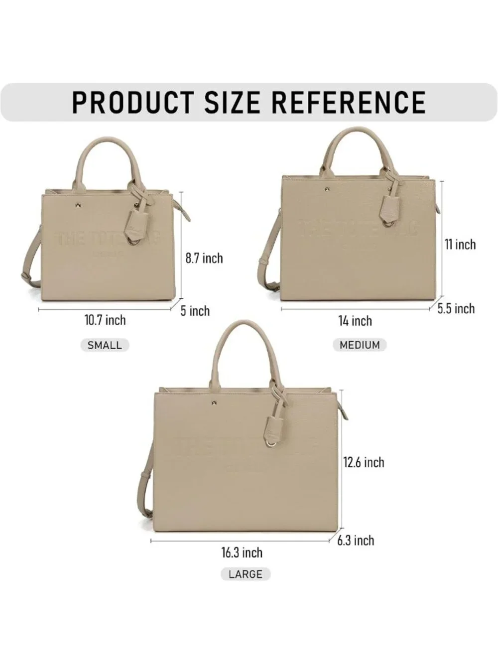 Stylish Tote Bag for Women - Versatile Top Handle Satchel Purse with Shoulder